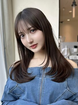 ビューレイギンザ(VIEW LEI GINZA) 韓国ウェーブヘア前髪カットレイヤーカット髪質改善銀座