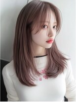 ジルバイジゼル(JILL by GiseL)&nbsp;春激推しブリーチ無しピンクカラー