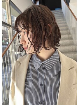 トリッカ 銀座(tricca) 大人気ボブパーマ/ニュアンスパーマ/簡単スタイリング