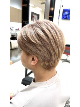 倶楽部ヘアーズ 醍醐本店(HAIR'S) 王道ミルクティーベージュ/伏見/醍醐/ショート/30代/20代/10代