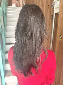 アヴァンス 天王寺店(AVANCE.) オリーブグレージュ×透明感カラー