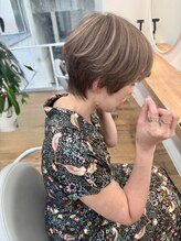 ラノバイヘアー 京都(Lano by HAIR)&nbsp;白髪ぼかしハイライト