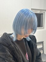 シェイロ(Cielro)&nbsp;【水色カラー/ウルフカット】SAKI