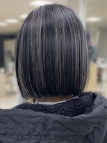 シャルムバイケンジ(Charm.by KENJE)&nbsp;デザインカラーバレイヤージュ細めハイライト白髪ぼかし東京銀座