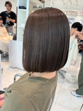 ヘアーアンドメイク ニューヨークニューヨーク 姫路店(Hair&Make NYNY) うる艶ワンレンボブ