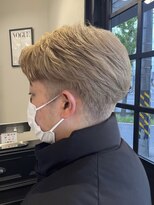 セジールへアメゾン(SAISIR HAIRMAISON)&nbsp;MEN’S HAIR/ブルーブラック/フェザーパーマ/岡山