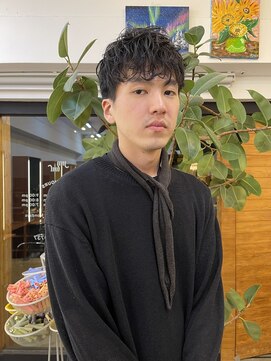 ツネ ヘアアンドヘッドスパ(TsuNE hair&head spa) マッシュパーマ/スパイラルパーマ/メンズマッシュ/無造作ヘア