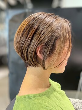 ワン バイ ジエクト(One by The Ect) 似合わせショート/ココアブラウン/ショートボブ