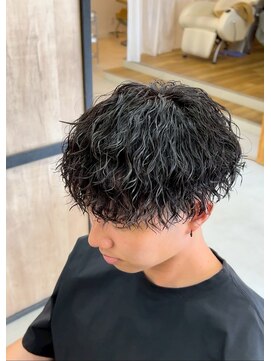 メンズギフト(men's GIFT) ツイストスパイラルパーマメンズカット刈り上げ