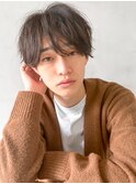 20代30代40代◎前髪パーマアップバング爽やかヘア小顔カット