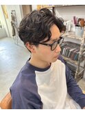 大人パーマ