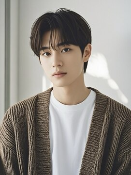 エイチ メンズ(H) ツーブロックマッシュメンズマッシュメンズウルフガイルヘア