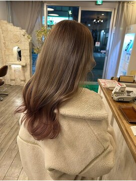 ルパラディ(leparadis) [le paradis]１～２ブリーチで作るグラデーションカラー