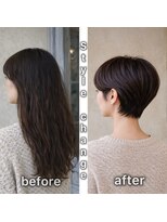 エイミーバイアフロート(amie  by afloat)&nbsp;ロングから一新、上質ショートへ