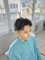 ラナヘアーサロン コウゾウジ(Lana hair salon KOZOJI)&nbsp;フェザーパーマ　刈り上げセンターパート/春日井/春日井駅前