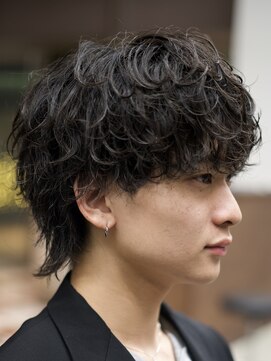 メンズサロン ノード 栄(men’s salon NODE) シャドウパーマニュアンスパーマ波巻きスパイラルパーマ名古屋栄
