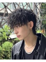 アストラ(ASTRA)&nbsp;MEN’S HAIR/波巻きツイストスパイラル/リバースセンターパート