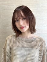 パルス ヨコハマ(PULSE yokohama)&nbsp;切りっぱなしレイヤーボブタッセルボブ髪質改善縮毛矯正横浜