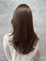 バランス 原宿 表参道(balance) ヘーゼルベージュ×レイヤー YUKA