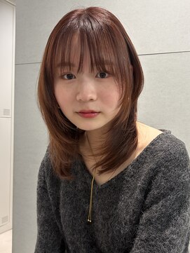 トリッカ シブヤ(TRICCA SHIBUYA) ワンカール/小顔ヘア/顔周りレイヤー/くびれ/似合わせ/髪質改善