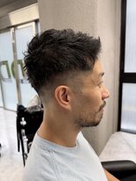 バディ 中野駅前店(BUDDY)&nbsp;Men'sアップバングビジネススタイル【中野】