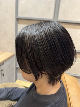 ヘアーズ ロッソ(hair's ROSSO) ショートボブ[30代40代50代]