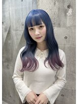 ワンズミラー 原宿(ONE's MIRROR)&nbsp;ハッシュカットグレージュデザインカラーツートンカラー原宿駅