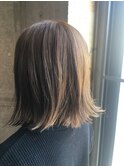 切りっぱなしボブ×アプリエブルージュ[東北沢　リアン]