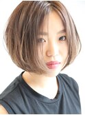 【アキ☆大人可愛い無造作ショートボブで感性を】