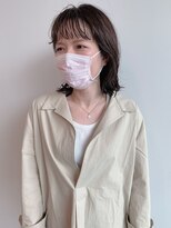 トップヘアーヒルズ 安城(TOP HAIR HILLS)&nbsp;前髪パーマの外ハネスタイル！/前髪パーマ