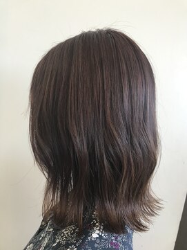 ジップ 緑店(zip) ブリーチなしダブルカラーピンクバイオレット×20代カジュアル