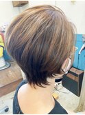 くびれボブふんわりショートボブ☆jeanaharbor清水