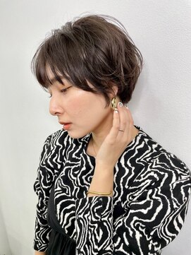 ウェグ 難波(WEG) WEG 道頓堀 ナチュラルショート/ダークトーン/ハンサムショート