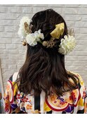 着付×ヘアセット