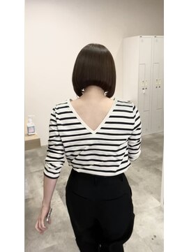 シェノン 武庫之荘(CHAINON) ボブ/外ハネボブ/グレージュカラー/地毛風ストレート