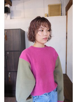 ニーム(nimes) ボブブリーチパーマ