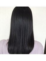 プレジール(Plaisir) 髪質改善ブラックアッシュナチュラルうるツヤストレートロング