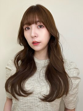 バイオレットジェム(Violet`jem) 10代20代30代40代韓国ヘアマロンベージュレイヤーカット