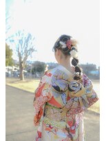 ヘアアンドケア エジェリラボ(hair&care egerie lab)&nbsp;高崎美容室成人式着付け◎20代