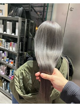 シェリ ヘアデザイン(CHERIE hair design) 福岡 ブリーチ ベージュ グレージュ ダブルカラー ハイライト