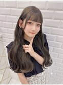 アイドルシースルー前髪×オリーブグレージュ　＊Lilmeひめの＊