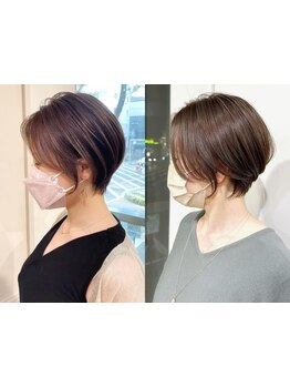 大人女性の髪のお悩みを解決する白髪染め*厳選した薬剤で,明るく艶やかな仕上がりに*[仙台/MEN'S/学割U24]