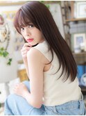シースルーバング外国人風ピンクブラウンc5浦和20代30代40代