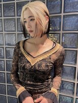 ペレ 梅田(PELE)&nbsp;前髪/アンブレラカラー/こなれミディ/イメチェン/ウェーブパーマ