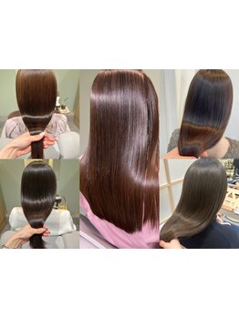 【Lego式◆髪質改善】濃密な成分と施術技術が導く、まさに"絹髪"へ。また通いたくなる艶髪マイスターサロン