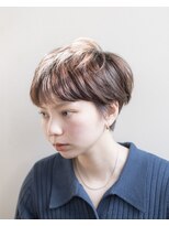 ルプラ ブリリアント(le-pla brilliant)&nbsp;マッシュショート/ブリーチなし/アッシュベージュ/豊橋/豊川