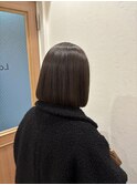 切りっぱなしボブ