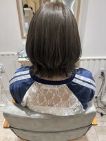 アコバイネオリーブ(aco by Neolive) レイヤーカット×深めグレーカラー