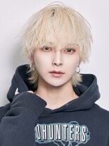 リップス 渋谷(LIPPS)&nbsp;【ホワイトカラー×無造作マッシュ】