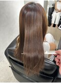 髪質改善サラサラプレミアム大人ガーリー韓国ミディアムAライン